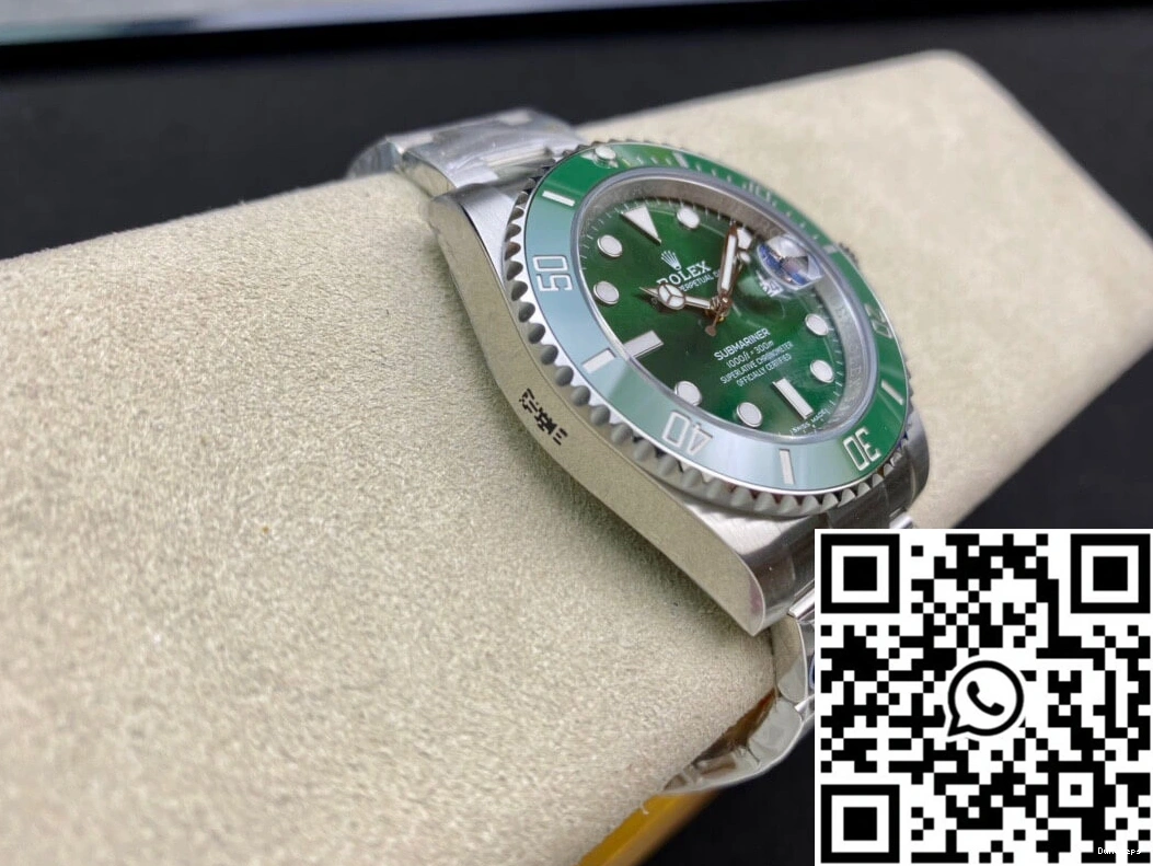Factory V4 116610LV-97200 Green Dial Submariner Clean Rolex 1221
